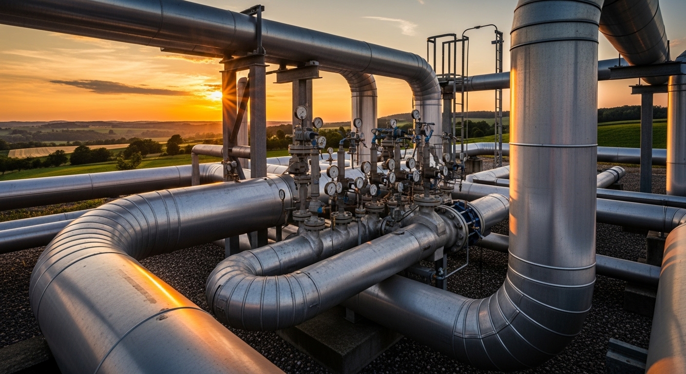 Pipeline Verteilstation